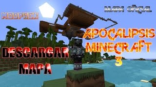 Descargar Mapa Apocalipsis Minecraft Temporada 3 [upl. by Iramohs]