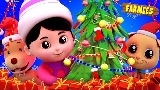 We Wish You A Merry Christmas  Christmas Carols  Christmas Songs  Nursery Rhymes with Farmees [upl. by Small]