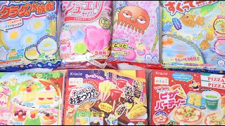 7 Popin Cookin and Interesting Japanese Candy Japan Souvenir DIY Candy [upl. by Aubrette]