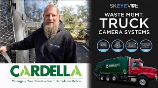 Cardella Waste equips their fleet with skEYEvue Refuse Truck Cameras [upl. by Edmon]