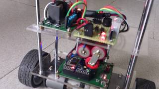 Two Wheel Self Balancing Robot  STM32 [upl. by Lydell]