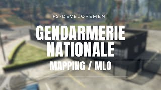 Gendarmerie Nationale  FiveM MLO [upl. by Meraree112]