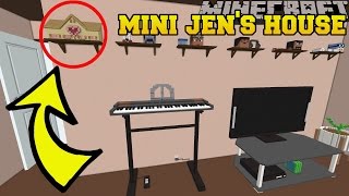 Minecraft CAN YOU SPOT JENS MINI HOUSE  Crack The Console  Custom Map 1 [upl. by Eatnoed]