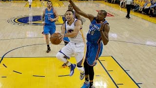 Uncharacteristic play plagues Warriors vs Thunder [upl. by Ozner]