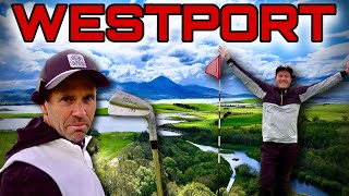 Course Vlog  WESTPORT Golf Club Ireland [upl. by Nhguavaj25]