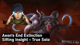 Aeons End  Planar Insight Study  True Solo Extinction [upl. by Morez]