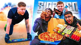 SIDEMEN CALORIE CHALLENGE TO FALL ASLEEP 5 HOURS EDITION [upl. by Layne]