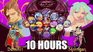 Darkstalkers 3 Arcade  Character Select Theme Extended 10 Hours [upl. by Eanad]