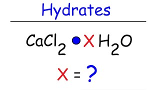 How To Find The Empirical Formula of a Hydrated Ionic Compound [upl. by Murtagh364]