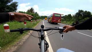 Highwayയിൽ Electric Cycle Top speed നോക്കിയതാ😬😬😬 [upl. by Publia]