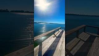 cleaning boathouse lakehouse sunshine lakeshore waterfront clearskies fishing [upl. by Levenson]