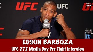 Edson Barboza on Bryce Mitchell ‘Looking forward to putting the first Loss on his career’ [upl. by Tirrell]