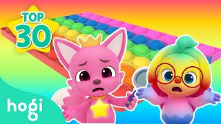 BEST30 Colors Pop It  Have You Seen My Star  More｜Best Nursery Rhymes for Kids  Hogi Pinkfong [upl. by Landel]