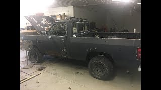 GettinSum Restoration Dodge Power Ram W150 Build Episode Part 1 [upl. by Knudson]