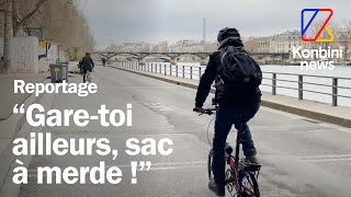 Militant cycliste il dénonce le mauvais comportement des automobilistes  Reportage [upl. by Aliahkim]