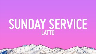 Latto  Sunday Service Lyrics [upl. by Nagirrek70]