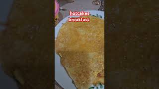 hotcakes breakfast food yummyshortvideo KaBarbersTV [upl. by Suivat]