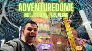 Adventuredome Las Vegas The ONLY Indoor Theme Park in Vegas Circus Circus Hotel [upl. by Perkin]