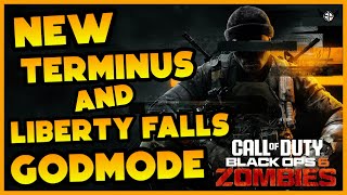 BO6 Zombies NEW Terminus amp Liberty Falls Godmode Glitches Ultimate Invincibility  Black Ops 6 [upl. by Eisle566]