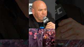 🇬🇪😤 DANA WHITE REACTS TO FAN ALTERCATION WITH MERAB DVALISHVILI AT UFC 310 [upl. by Nnyltak]