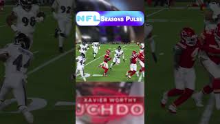 CantMiss Play Xavier Worthy demonstrates 421speed with 21yard TD on WRs first NFL touch [upl. by Bubalo]