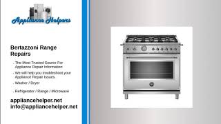 Bertazzoni Range Repair [upl. by Breen]