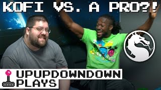 KOFI KINGSTON takes on a Mortal Kombat PRO — UpUpDownDown Plays [upl. by Silera]