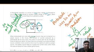 Connecting the Photodiode in external circuit 14 [upl. by Osmund96]