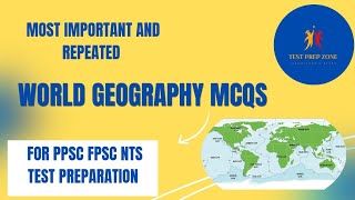 Most important and repeated Mcqs about world geography [upl. by Painter]