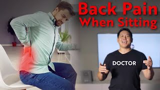 Best Exercise for Back Pain Relief While Sitting  Seated Heel Slides [upl. by Stagg]