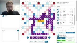 Scrabble game with commentary no295 [upl. by Nanfa159]