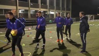 Kognitives Fussballtraining zu Gast beim 1 FC Erlensee [upl. by Dania]