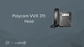 Polycom VVX 311 Hold [upl. by Adla]