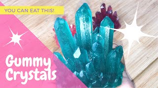 Making Gummy Crystal Candy using Sugar Crystal Crystal Mold [upl. by Carolynn]