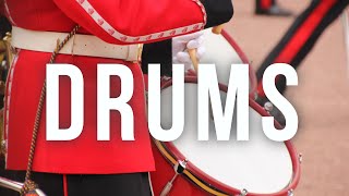 ROYALTY FREE Action Drums Music  Kinetic Typography Background Royalty Free Music  MUSIC4VIDEO [upl. by Htebazila]