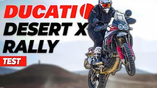 New DUCATI Desert X RALLY review [upl. by Ibrab]