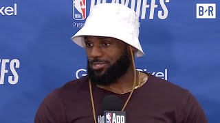 LeBron James Talks Avoiding Sweep Game 4 Win vs Nuggets  2024 NBA Playoffs [upl. by Lanta934]