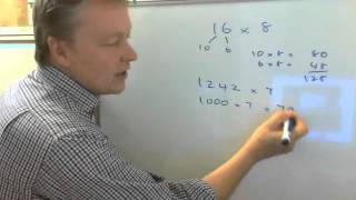 How to do short multiplication using partitioning [upl. by Agem947]