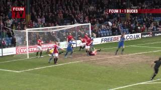 FC United of Manchester vs Buxton FC  Goals  120414 [upl. by Ricard]