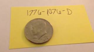 17761976D Kennedy Half Dollar Coin [upl. by Phillipp]