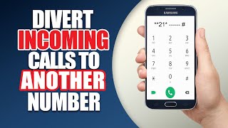 Divert incoming calls to another mobile number [upl. by Sand]