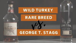 Can RARE BREED Even Come Close to THE BEST BOURBON EVER  Rare Breed vs George T Stagg BLIND REVIEW [upl. by Yenreit]