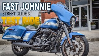 2023 Harley Davidson Street Glide ST Fast Johnnie Test Ride and Review [upl. by Bilbe]