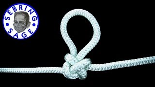 Knot Tying The Farmers Loop [upl. by Oruhtra265]