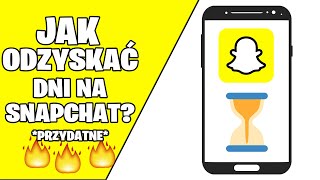 ⌛ Jak przywrócić dni na snapie ⌛ Jak odzyskać dni na snapie Snapchat na telefonie [upl. by Yenaled]