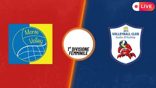 Pallavolo Prima Divisione Femminile  Volleyball Club Ischia Vs Motevolley  Napoli [upl. by Laersi809]