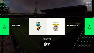 FARENSE vs BENFICA  Primeira Liga  FC 25 [upl. by Uird895]