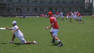 Canada vs Colombia  2012 World Ultimate amp Guts Championships  Mens Pool Play [upl. by Yrtsed]