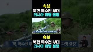 한국농수산TV 속보 북한 특수전 부대 4개여단 러시아 파병 결정 [upl. by Max214]