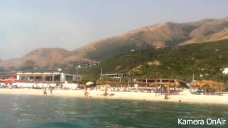 Borsh Beach Albania  Sea View [upl. by Eatnuahs]